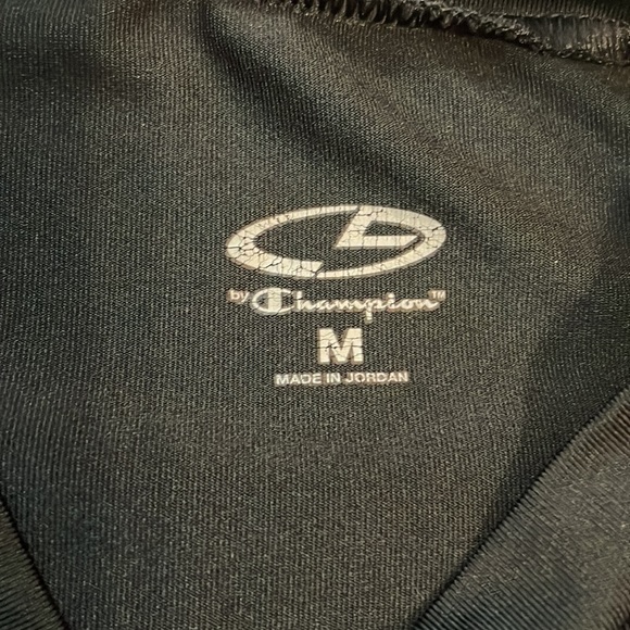 C9 by Champion Mark base layer thermal athletic shirt black stretch boys size M - Picture 5 of 6